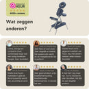 ZENGROWTH Massagestuhl Valo Klappbar Marineblau