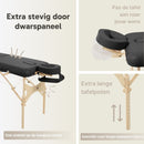 ZENGROWTH Massageliege Belverde 2.0 Schwarz 76 cm