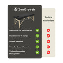 Frottee-Spannbetttuch Massageliege Schwarz mit Aussparung ZENGROWTH