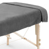 ZenGrowth Serenza Mikrofaserdecke 100 x 220 cm grau