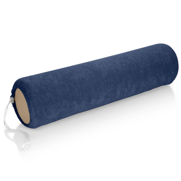 Frottee-Knierollenbezug Marineblau