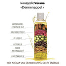Verana 100% natürliches Massageöl Kiefernzapfen 1l