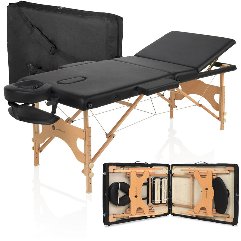 Second Chance ZENGROWTH Massageliege Economy Schwarz