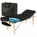 Second Chance ZENGROWTH Klappbare Massageliege Nimman Schwarz 71cm