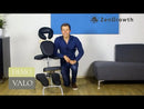 ZENGROWTH Massagestuhl Valo Klappbar Schwarz