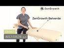 ZENGROWTH Massageliege Belverde 2.0 Mokka 76 cm