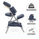 Second Chance ZENGROWTH Massagesessel Valo, faltbar, Marineblau