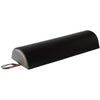 Frottee-Knierollen-Bezug halbrund 66cm Schwarz von ZENGROWTH