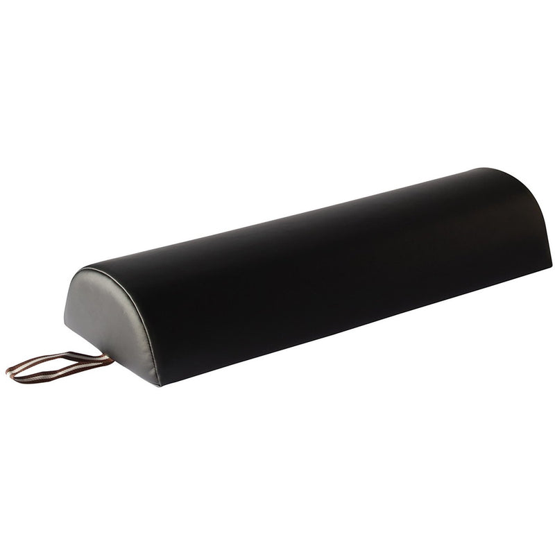 Frottee-Knierollen-Bezug halbrund 66cm Schwarz von ZENGROWTH