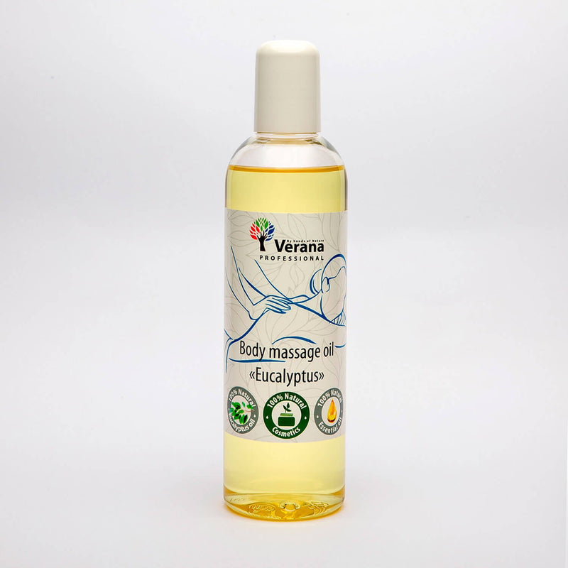 Verana 100% natürliches antivirales Massageöl Eukalyptus 250ml
