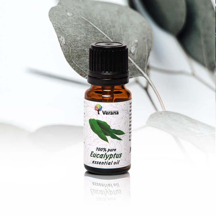 Verana 100% natürliches ätherisches Öl Eukalyptus 10ml