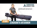 ZENGROWTH Massageliege Artarmon II Marineblau 71cm